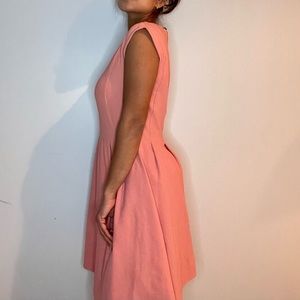 Topshop light salmon pink formal dress